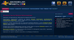 Desktop Screenshot of akademia-mm.pl